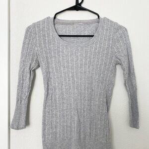 Source Unknown Light Gray Women's Sweater